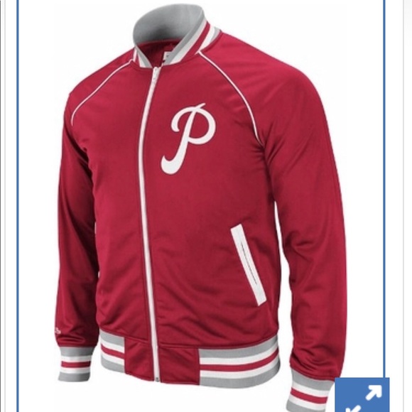 phillies jacket mitchell ness